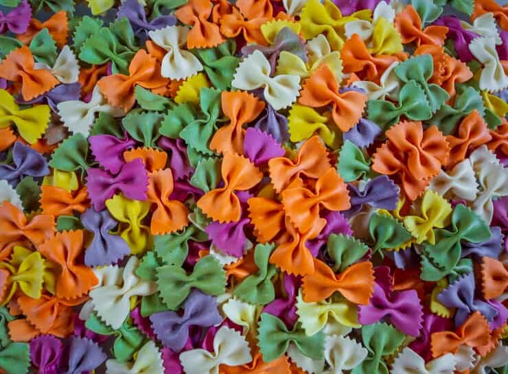 قیمت ماکارونی سبزیجات پروانه ای + خرید باور نکردنی